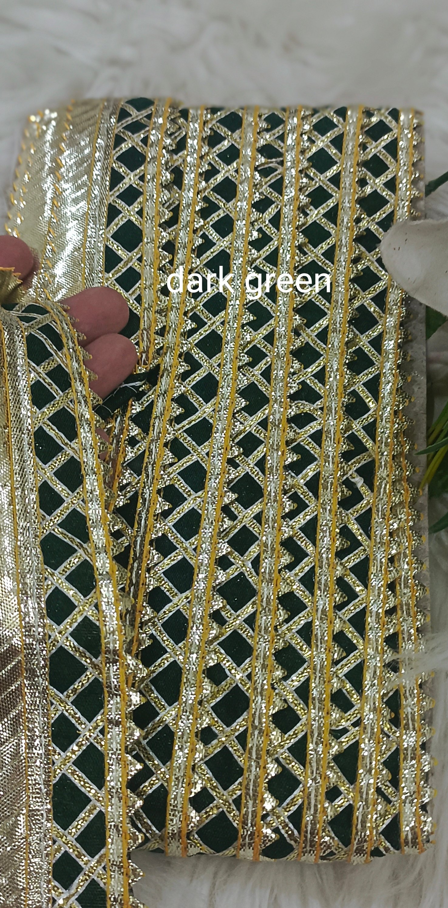 Fancy gota new and attractive design 1 yard